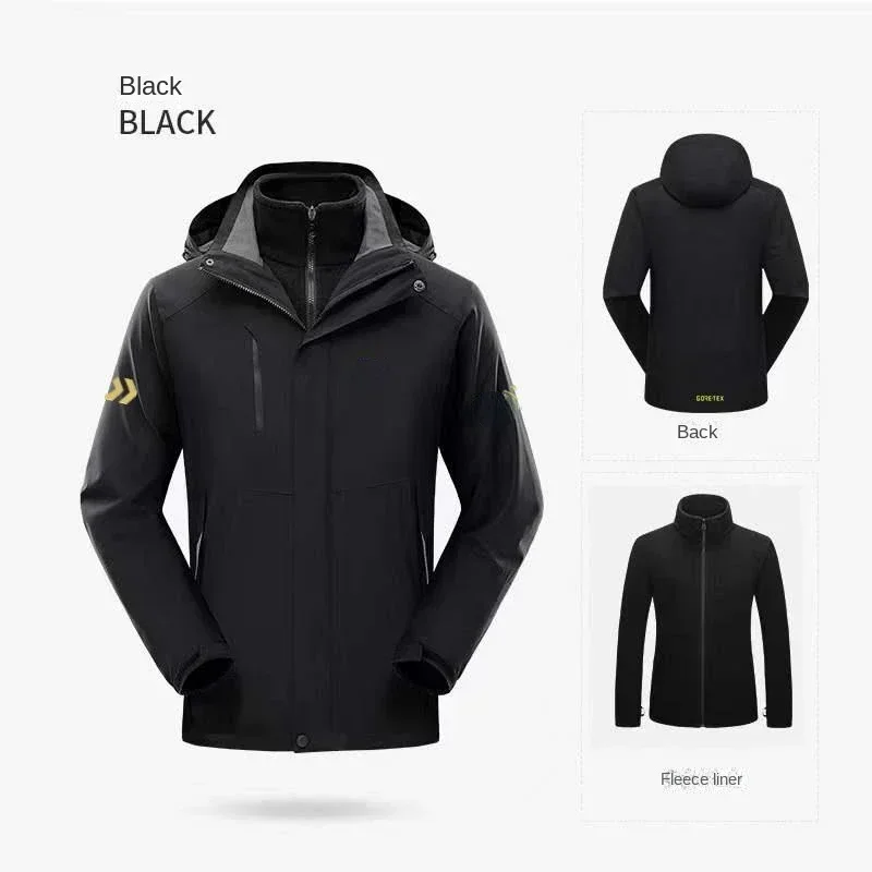 Thick Fishing Clothes Set Wint - Fishing Jacket Waterproof review and price