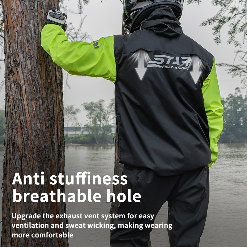SFK Black Motorcycle Rider Rai - Fishing Rain Suit review and price