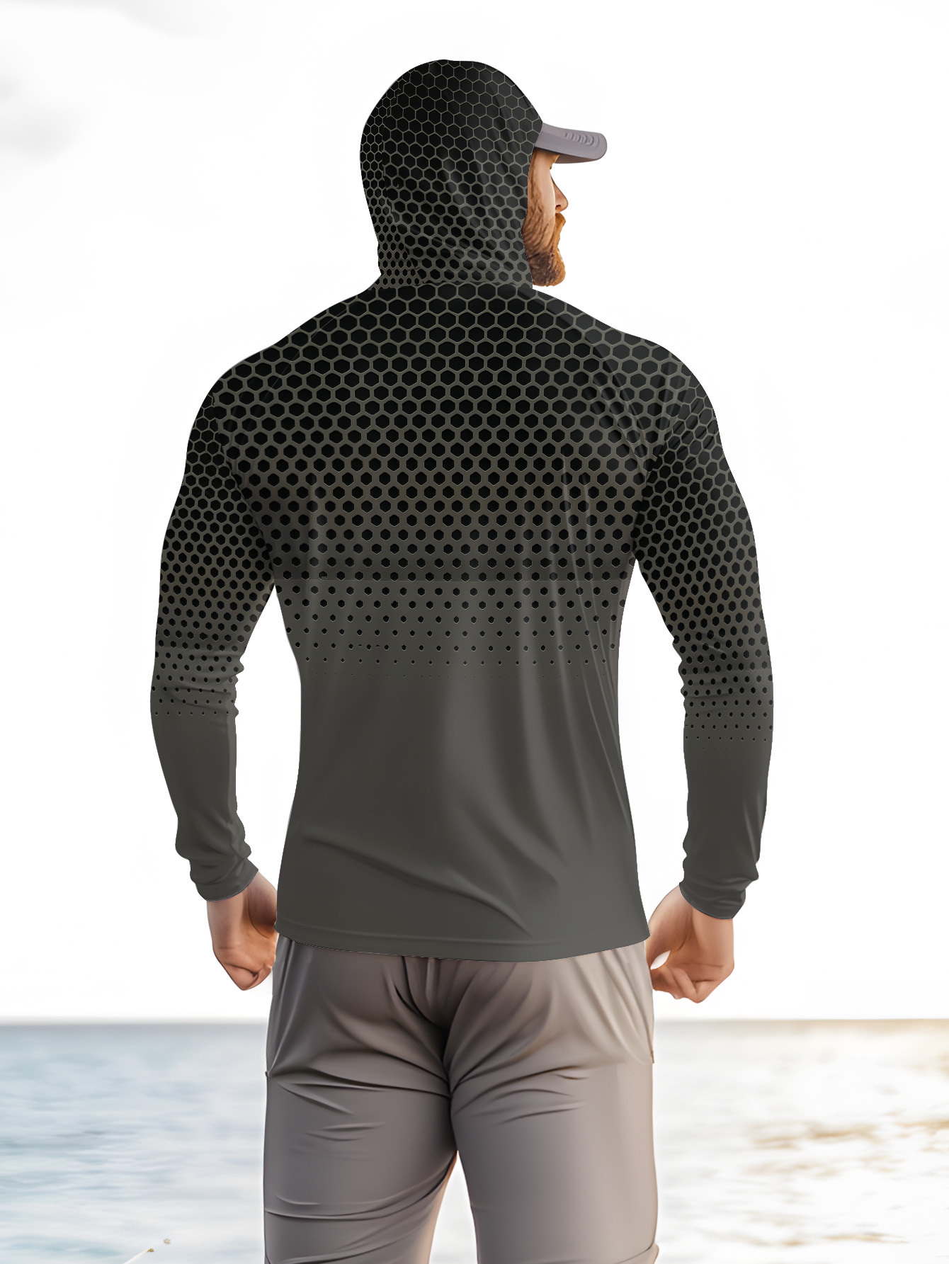 Men Summer UPF50+ Fishing Hood - Fishing Hoodie review and price