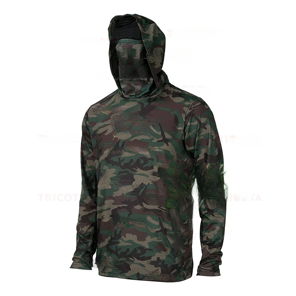 Men's Fishing Hoodie Shirts UP - Fishing Mask Sun Protection review and price